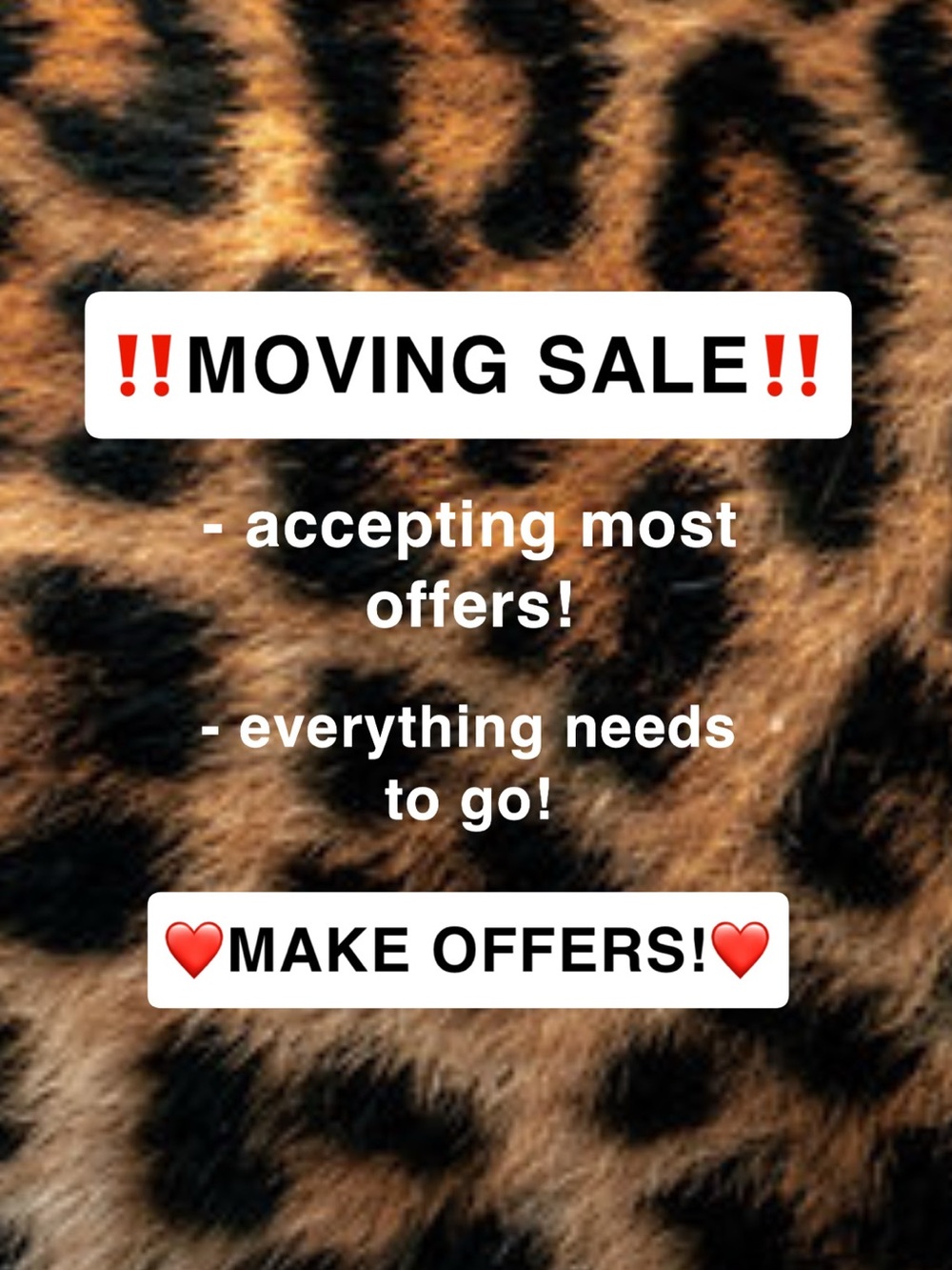SEND OFFERS!